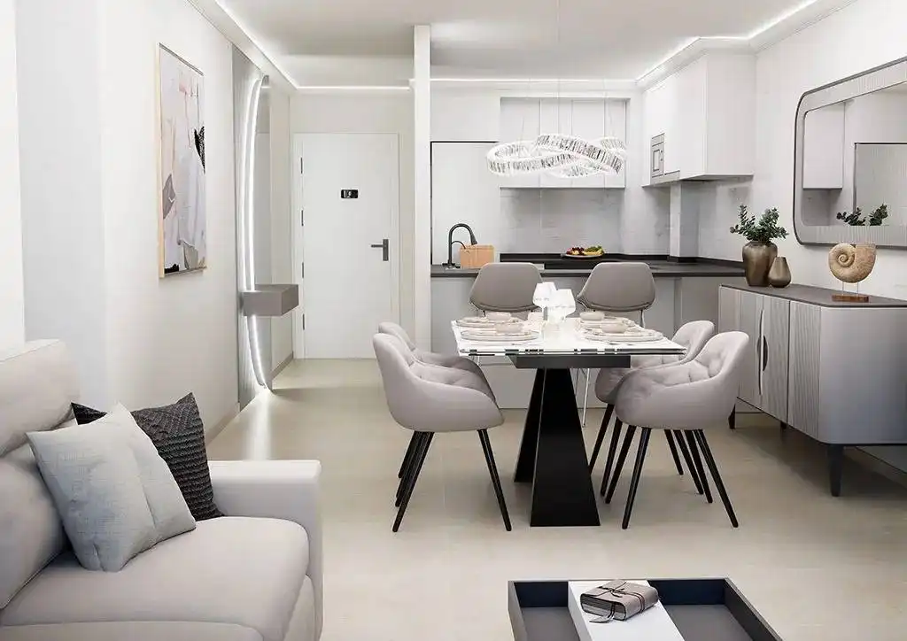Sala d'estar de Apartament en venda en Bonrepòs i Mirambell amb Aire condicionat, Terrassa i Balcó