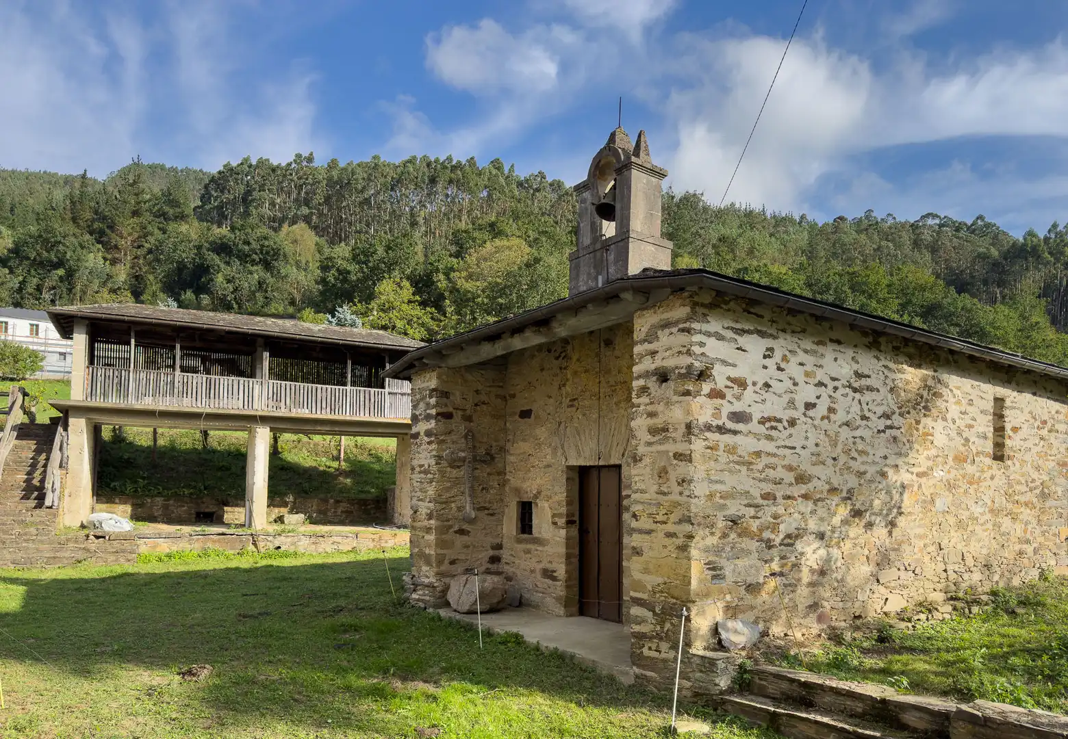 Vista exterior de Finca rústica en venta en A Pontenova   con Amueblado