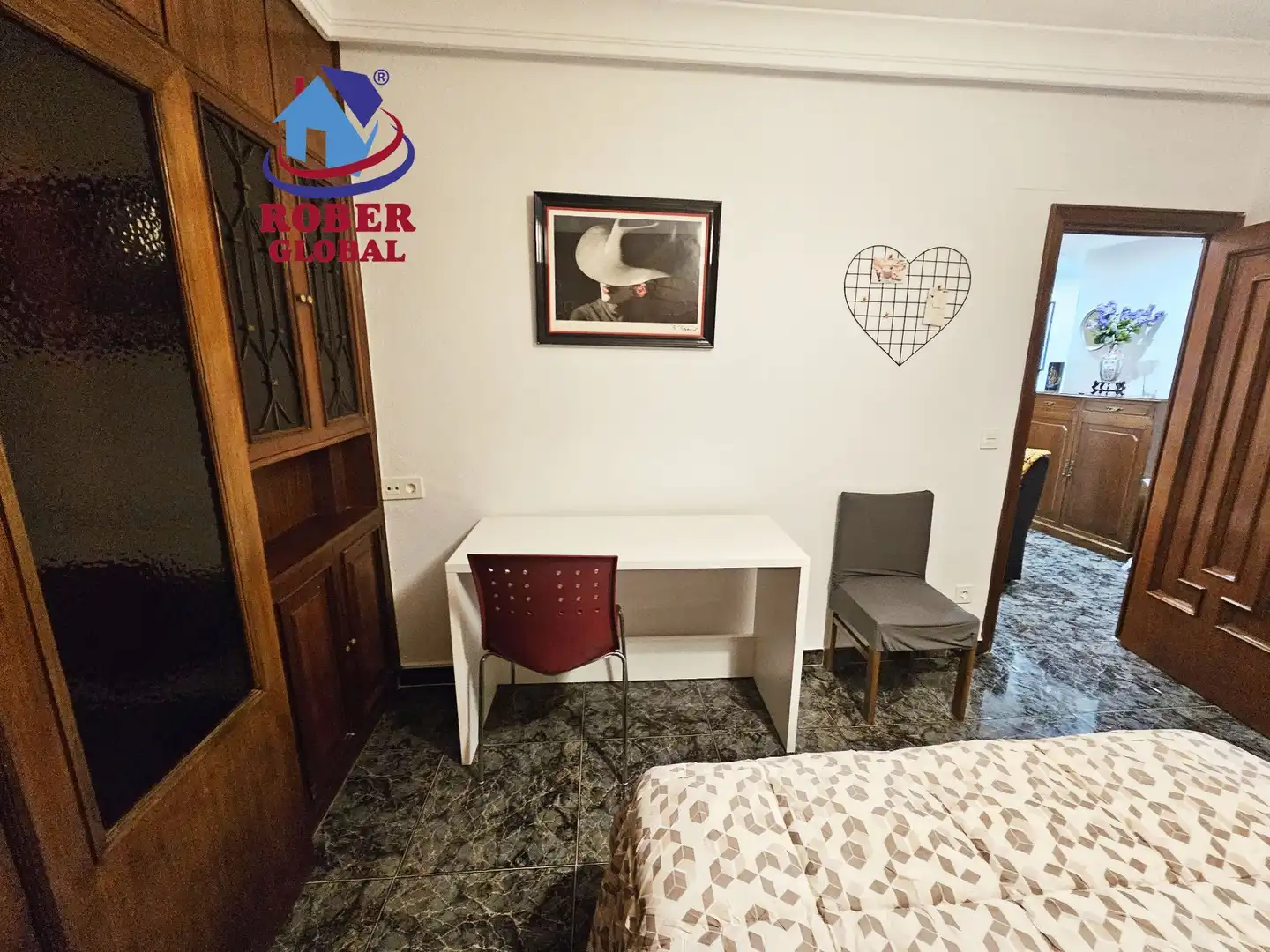 Bedroom of Flat for share in Salamanca  with Heating and Terrace