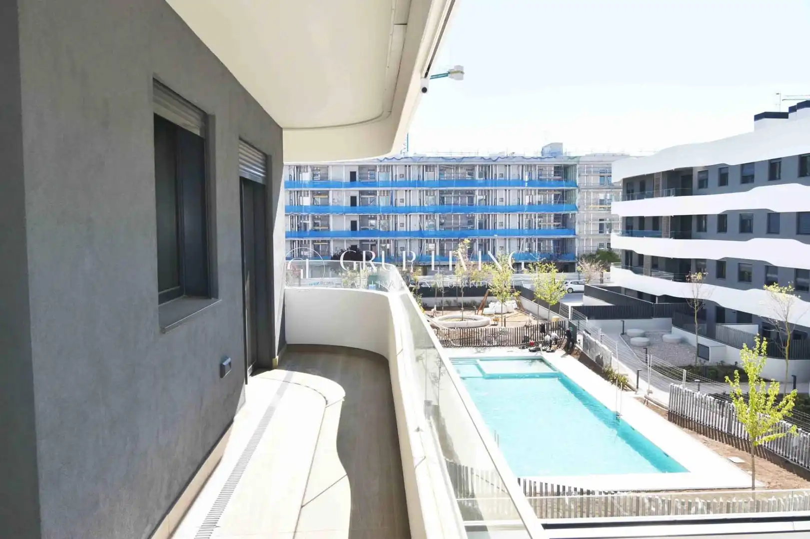 Terrasse von Wohnung zur Miete in Sant Pere de Ribes mit Klimaanlage, Heizung und Privatgarten