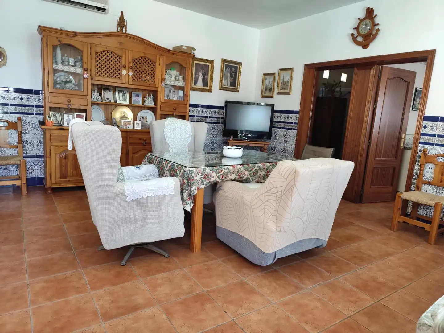 Comedor de Casa o chalet en venta en Carrión de los Céspedes con Aire acondicionado, Calefacción y Jardín privado