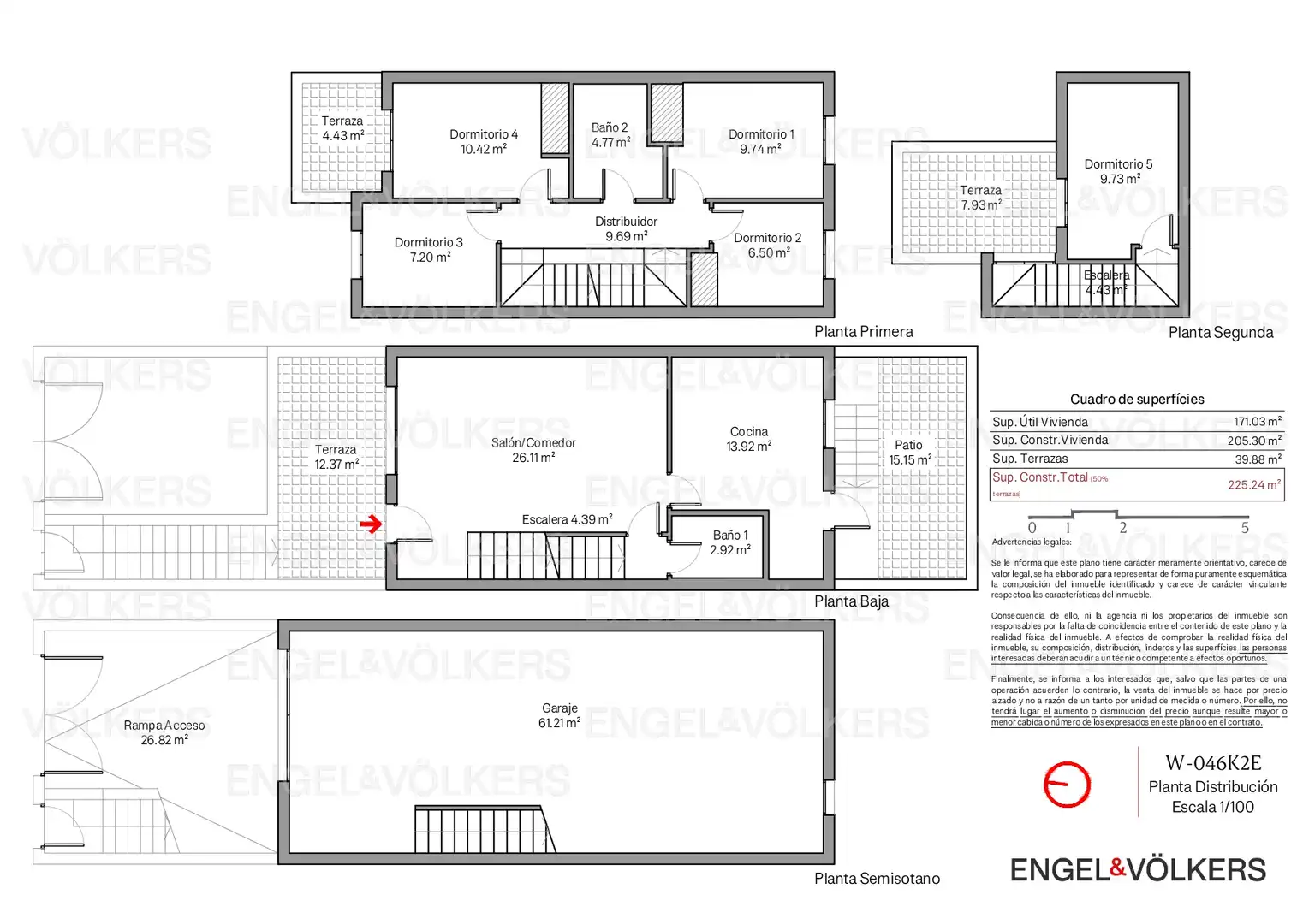 Houses for sale in Sueca  with Air Conditioner, Heating and Private garden