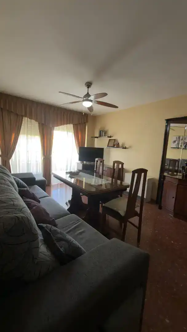 Sala d'estar de Pis en venda en La Carolina amb Aire condicionat i Balcó