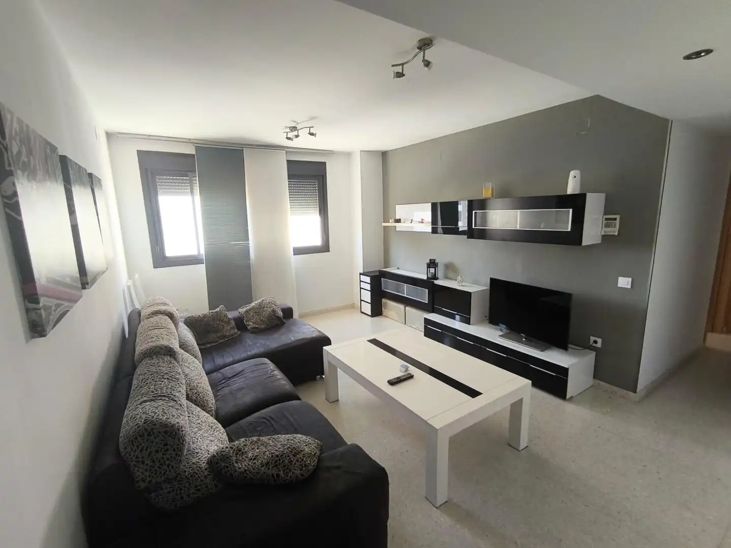 Living room of Flat for sale in Huelva  with Air Conditioner, Heating and Private garden