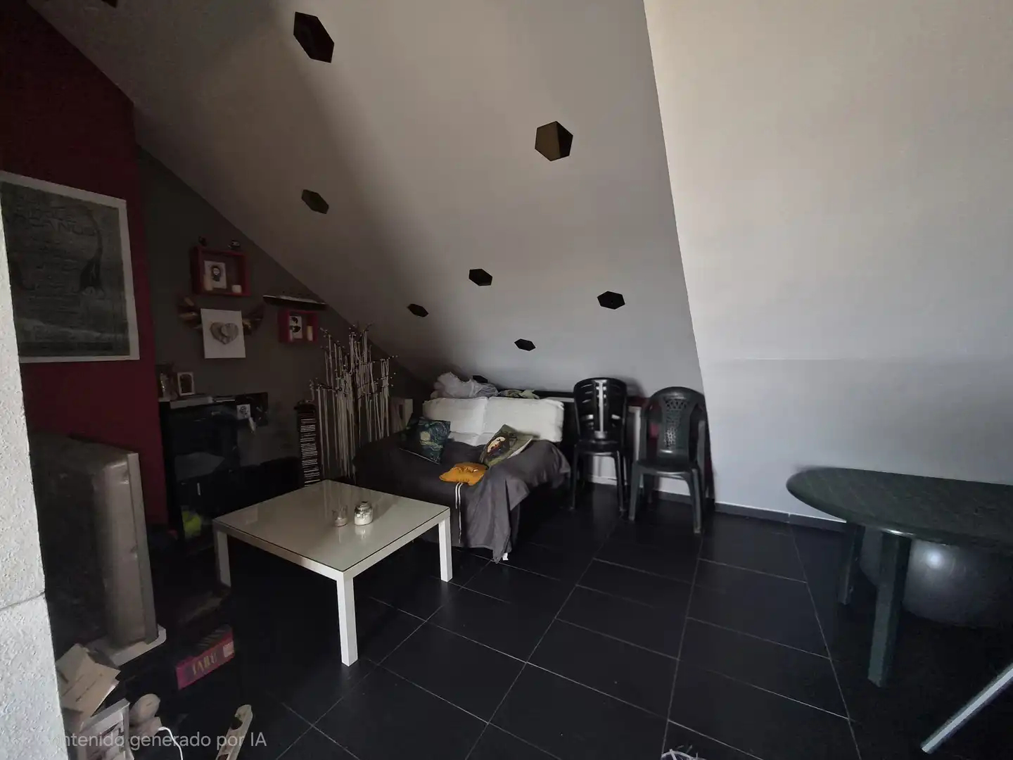 Sala d'estar de Casa adosada en venda en Mérida amb Piscina i Piscina comunitària