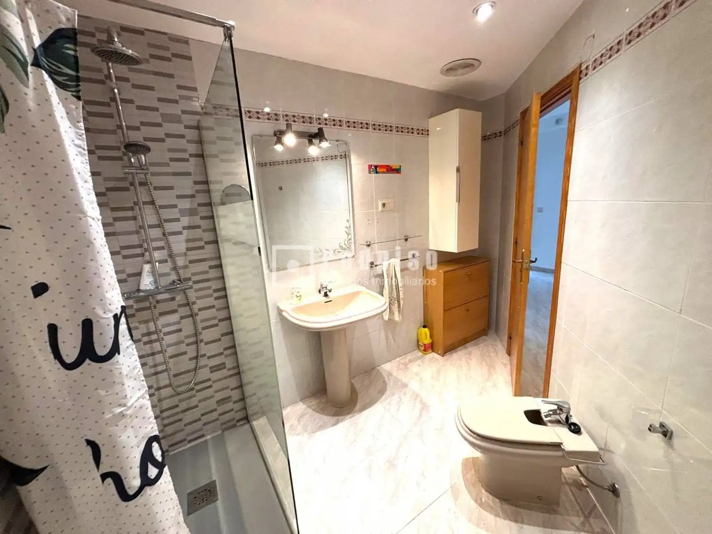 Bathroom of Flat for rent in Murcia  with Furnished