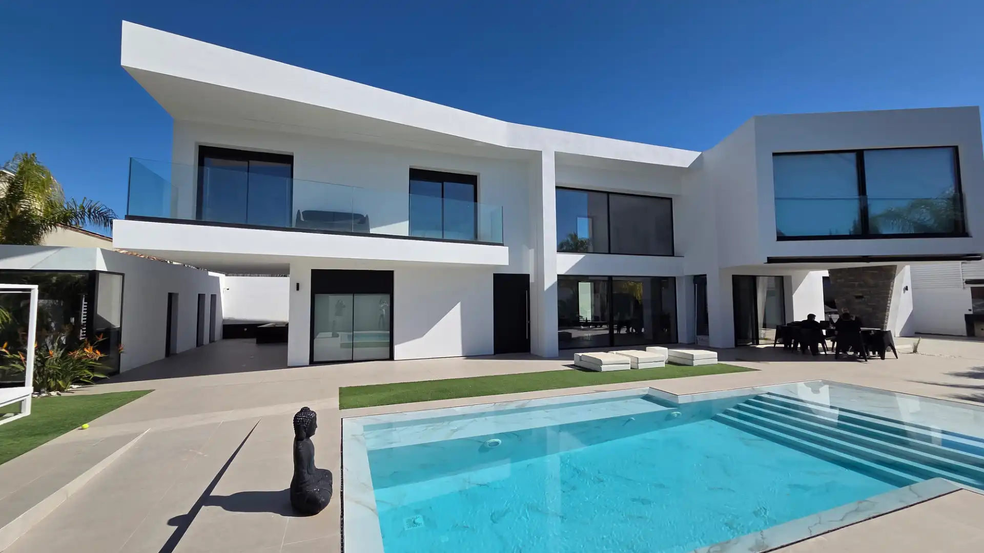 Vista exterior de Casa o chalet en venta en L'Eliana con Aire acondicionado, Jardín privado y Terraza