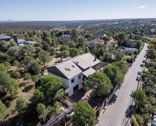 Vista exterior de Casa o xalet de lloguer en Torrelodones amb Aire condicionat, Calefacció i Jardí privat