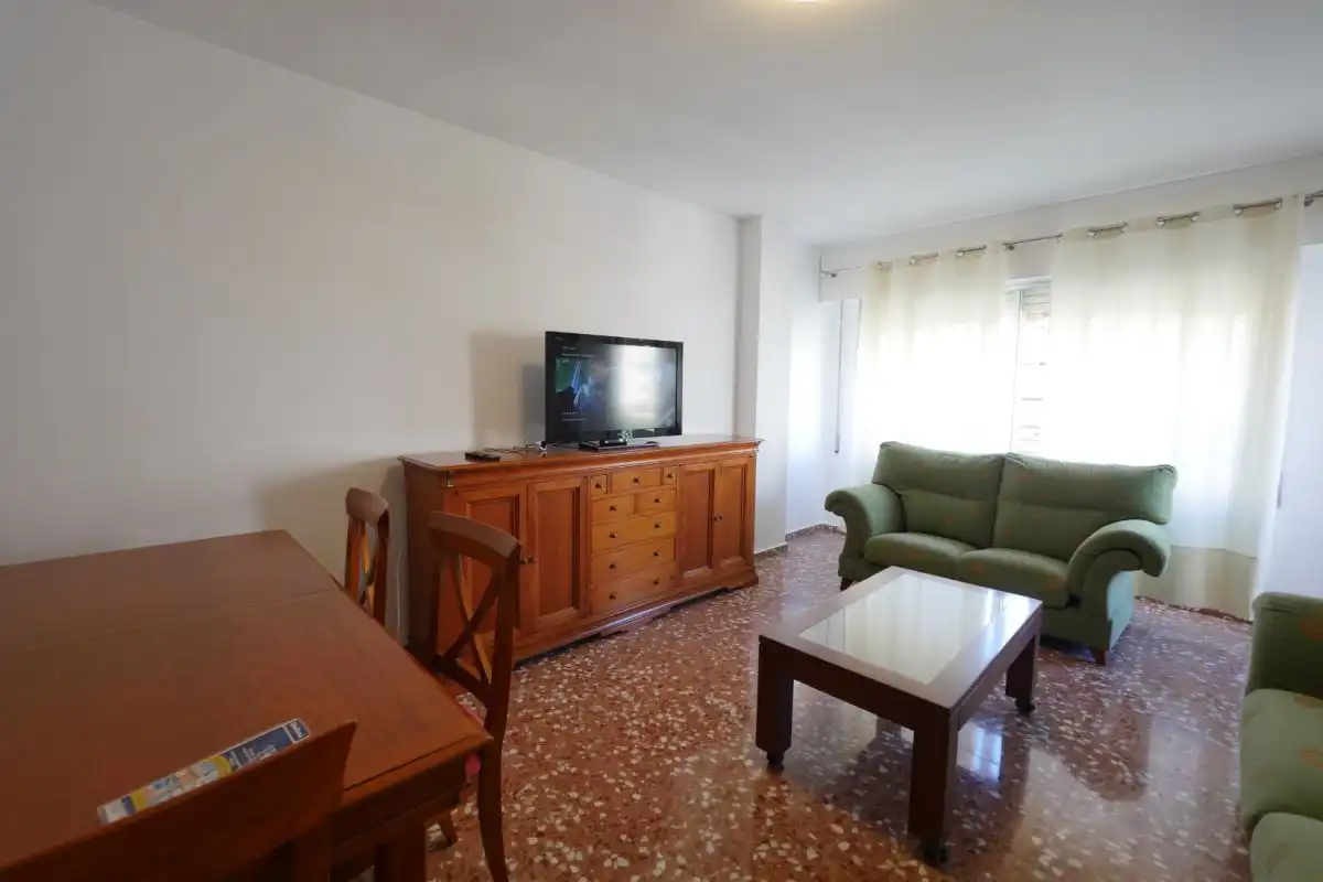Sala de estar de Piso de alquiler en Sant Joan d'Alacant con Terraza