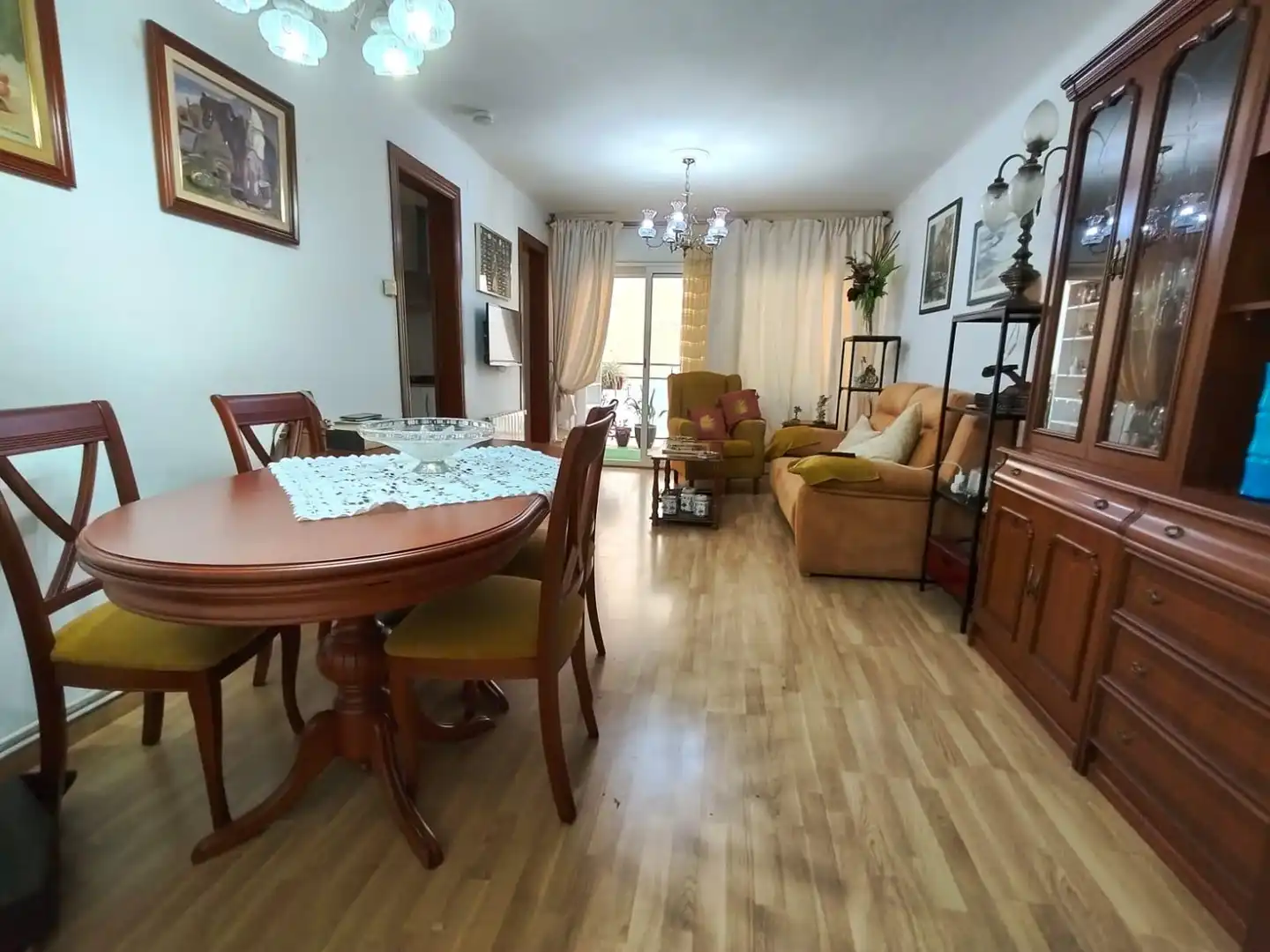 Dining room of Flat for sale in Mollet del Vallès  with Heating, Parquet flooring and Balcony
