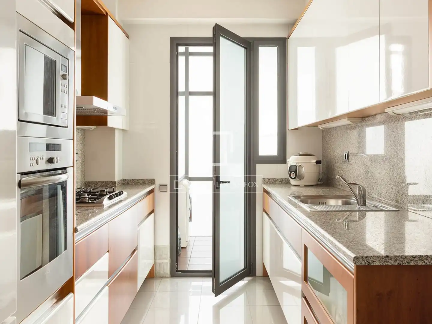 Cocina de Piso de alquiler en Sarrià - Sant Gervasi