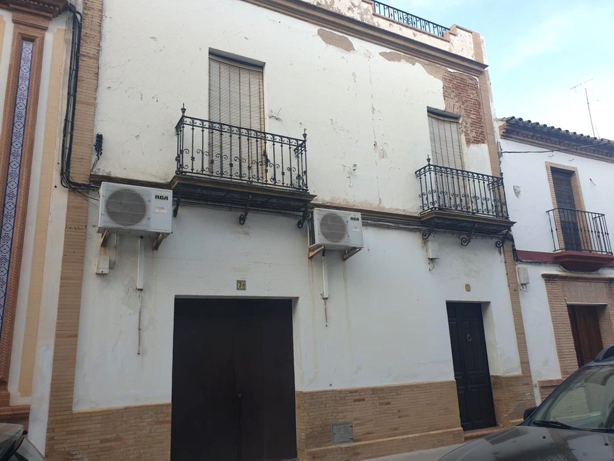 Exterior view of House or chalet for sale in Lora del Río