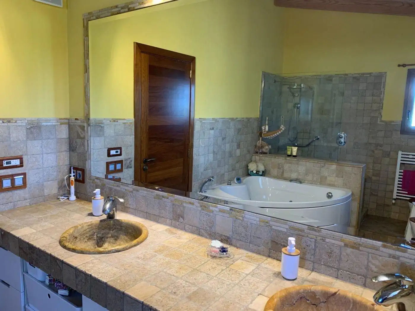 Baño de Finca rústica en venta en  Palma de Mallorca con Aire acondicionado, Calefacción y Jardín privado