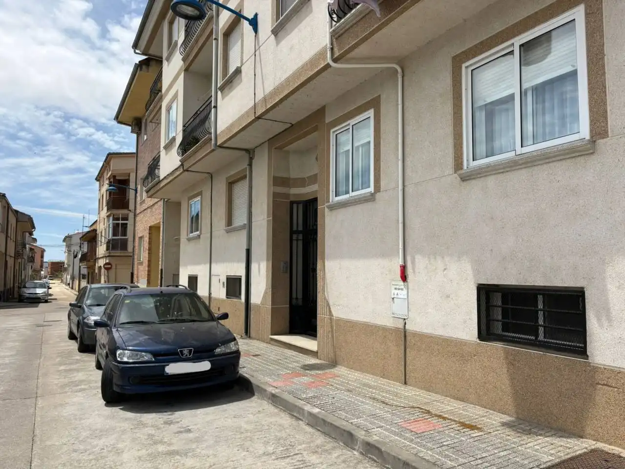Vista exterior de Piso en venta en Ciudad Rodrigo con Calefacción, Trastero y Amueblado