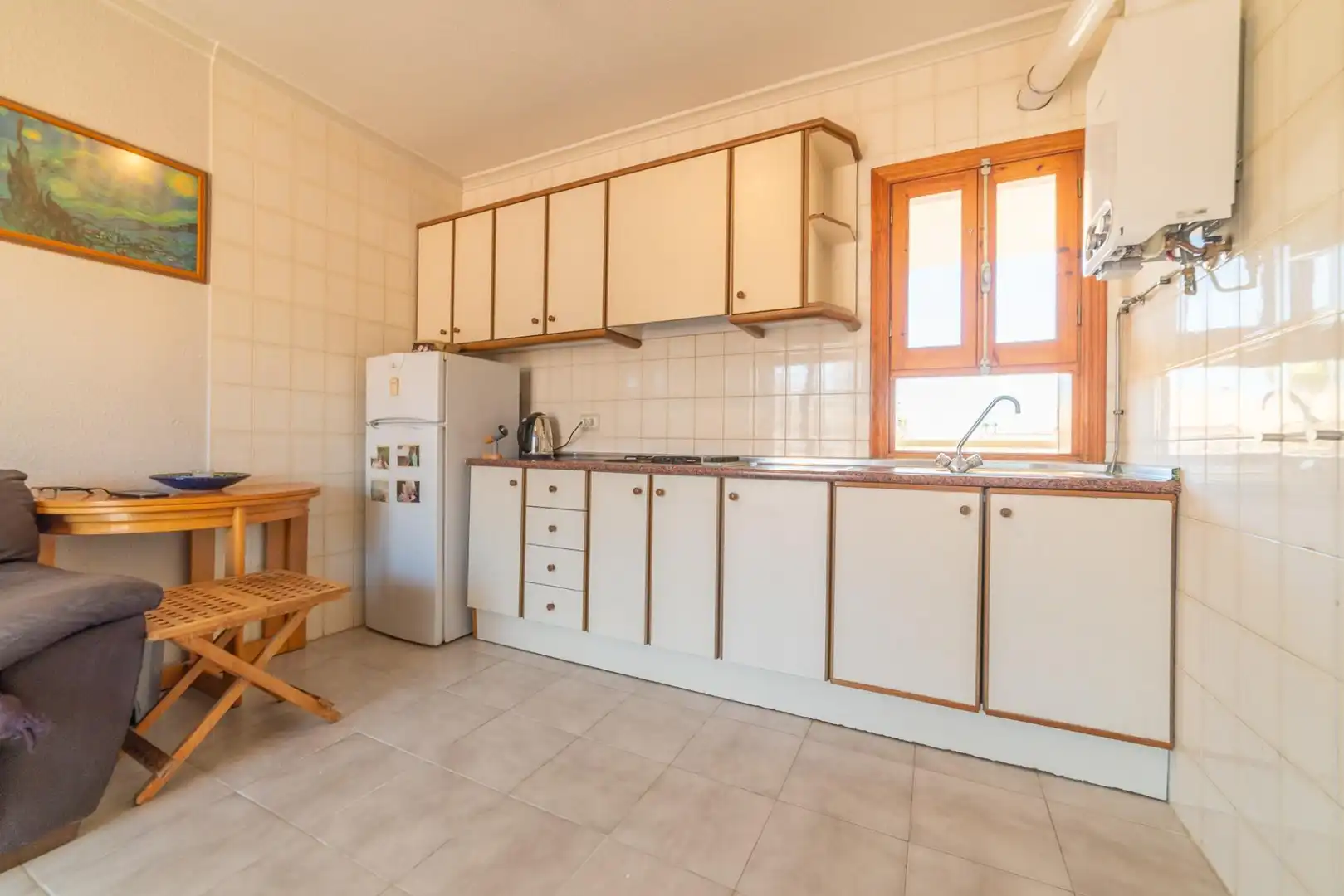 Cuina de Apartament en venda en San Javier amb Terrassa, Traster i Moblat