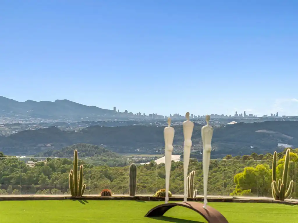 Jardín de Casa o chalet en venta en Altea con Aire acondicionado, Calefacción y Jardín privado