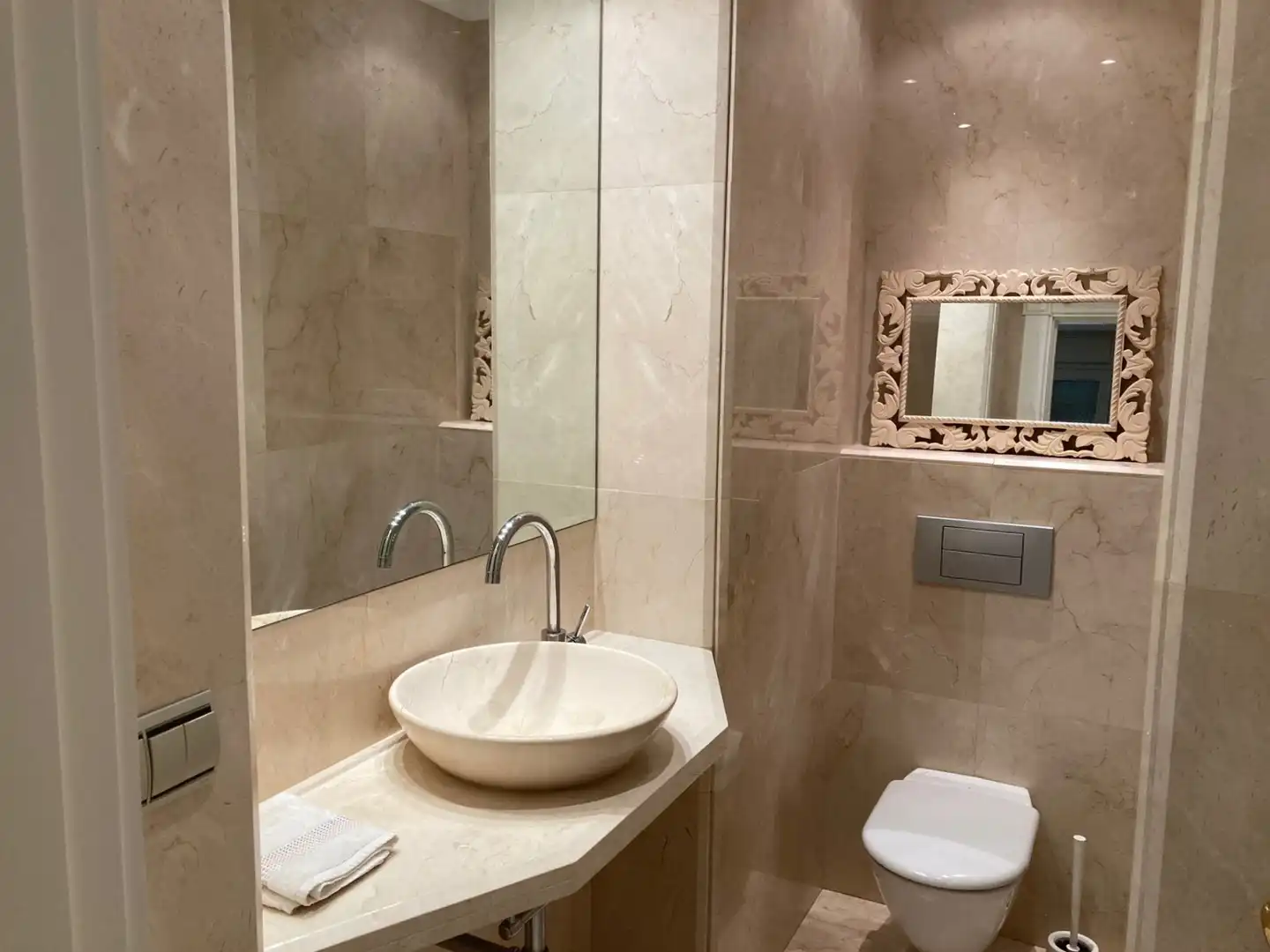 Baño de Casa o chalet de alquiler en Cabrils con Aire acondicionado, Calefacción y Jardín privado