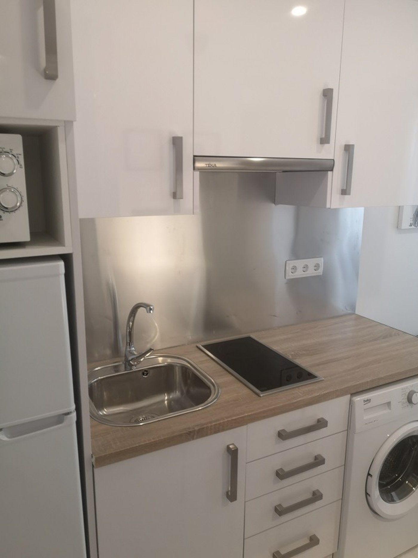 Kitchen of Apartment to rent in Cartagena  with Air Conditioner and Heating
