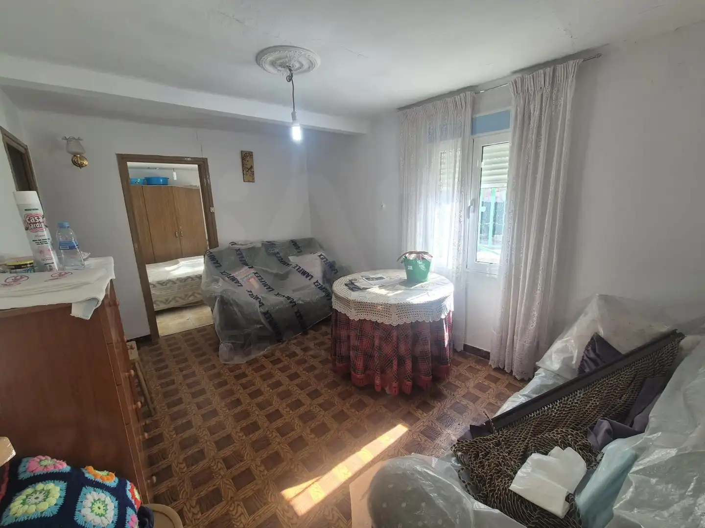 Sala de estar de Finca rústica en venta en Villarino de los Aires con Calefacción y Terraza