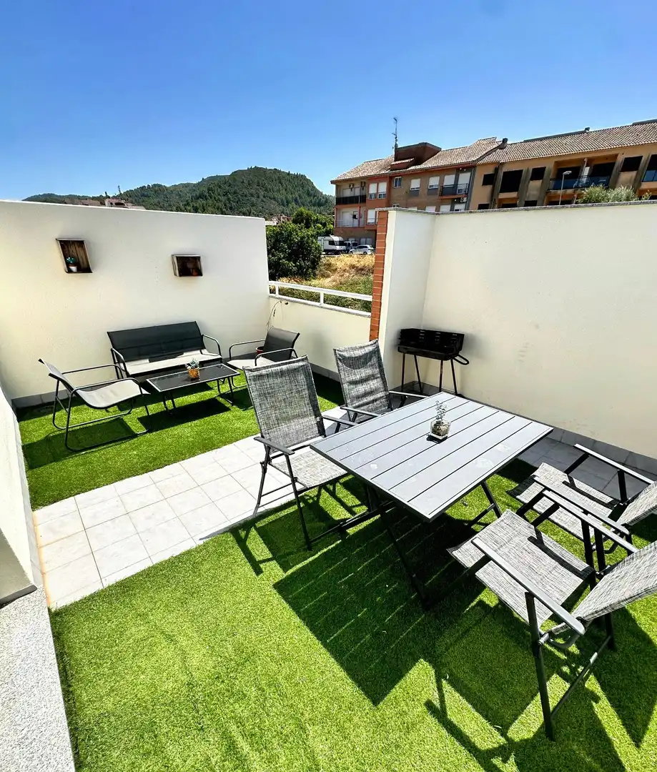 Terrassa de Dúplex en venda en Vilallonga / Villalonga amb Aire condicionat, Calefacció i Terrassa
