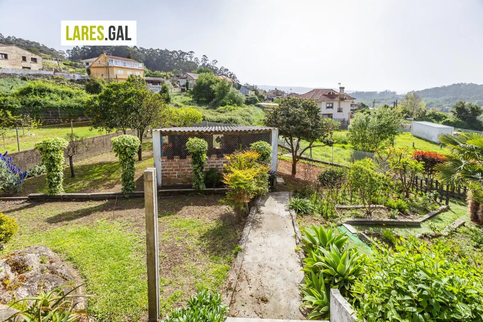 Jardín de Casa o chalet en venta en Bueu con Jardín privado, Terraza y Trastero