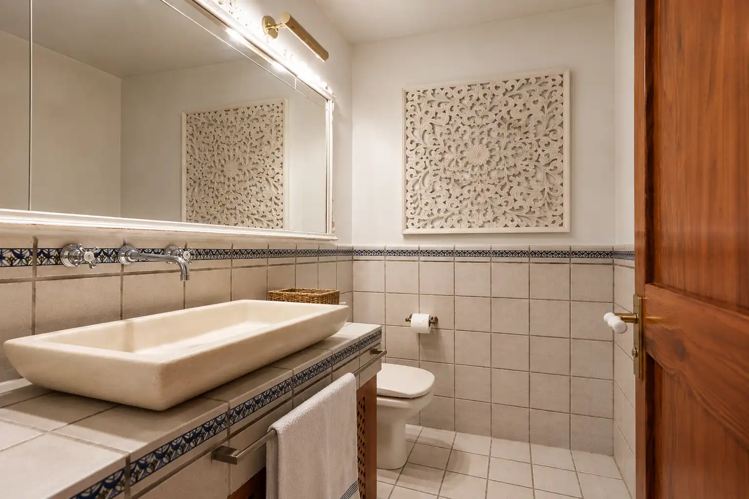 Baño de Casa o chalet de alquiler en Sant Andreu de Llavaneres con Aire acondicionado, Calefacción y Jardín privado