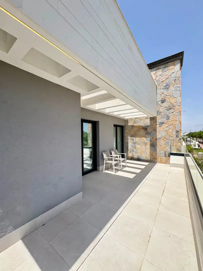 Terrassa de Casa o xalet en venda en Torre-Pacheco amb Aire condicionat, Calefacció i Jardí privat