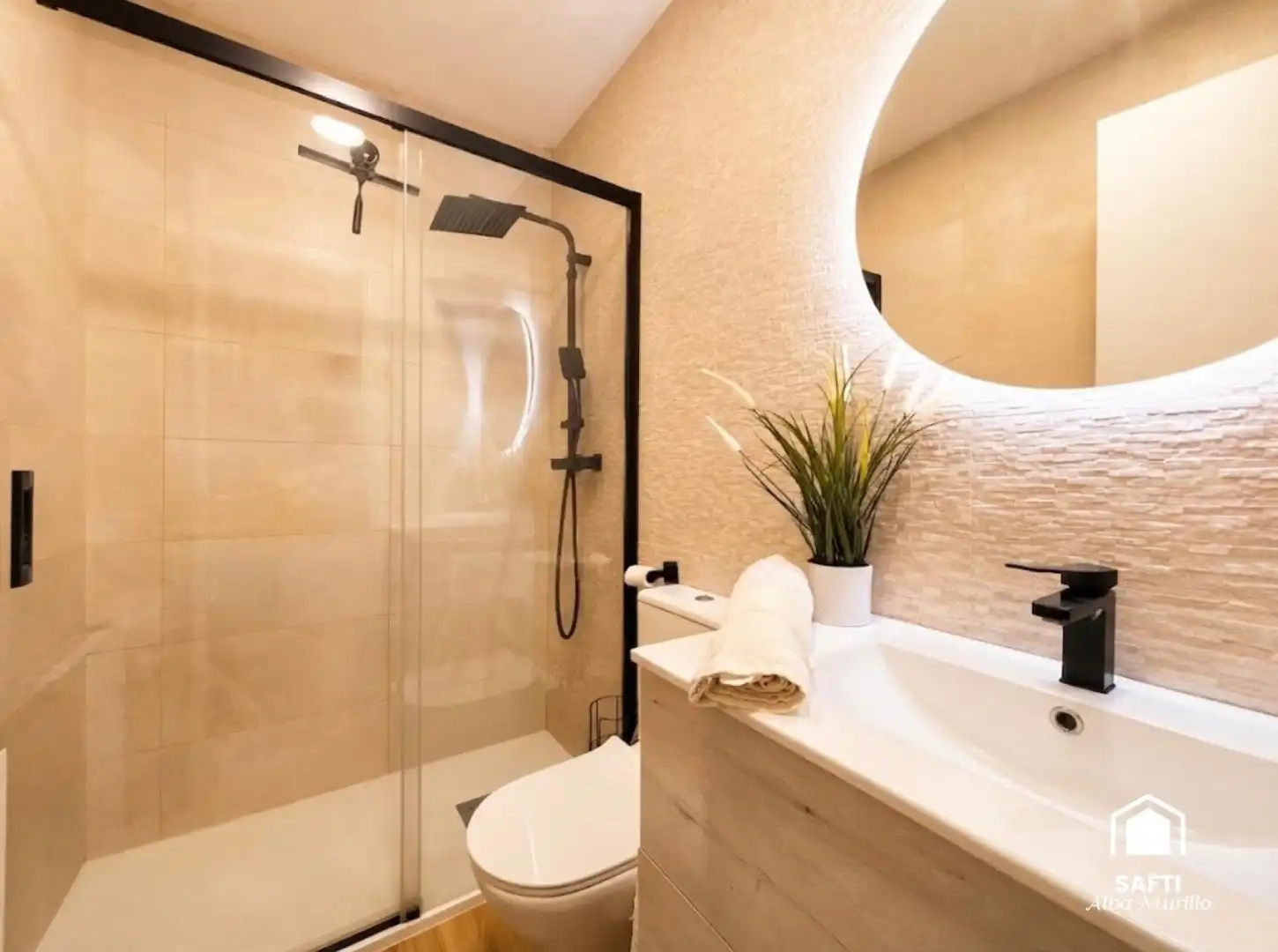 Baño de Casa adosada en venta en Olivella con Aire acondicionado, Calefacción y Terraza