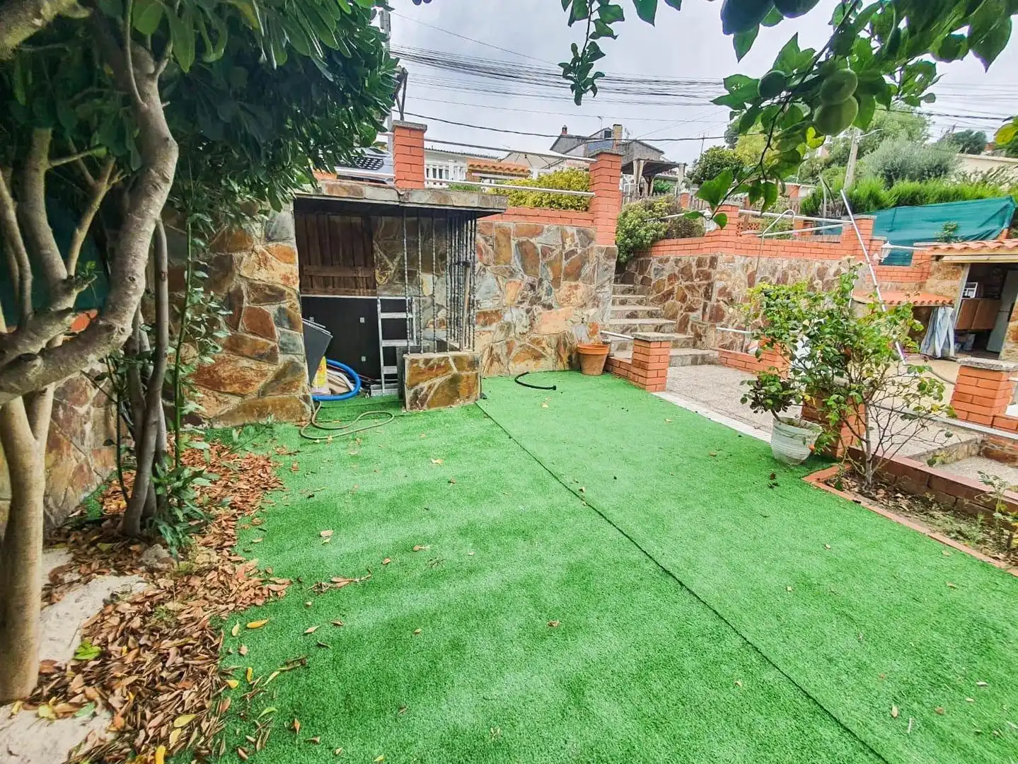 Jardín de Casa o chalet en venta en Esparreguera con Aire acondicionado, Jardín privado y Piscina