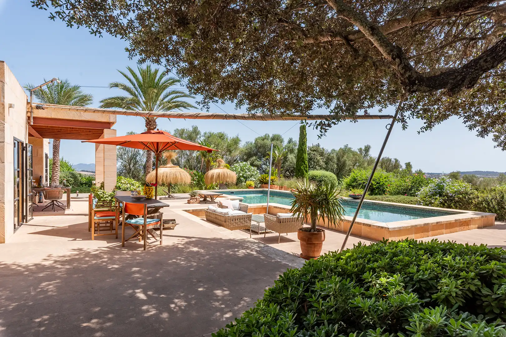 Terrassa de Finca rústica en venda en Porreres amb Aire condicionat, Calefacció i Parquet
