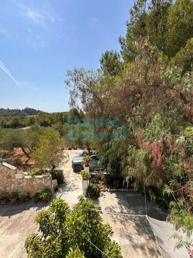 Exterior view of Houses for sale in L'Aleixar  with Terrace and Balcony