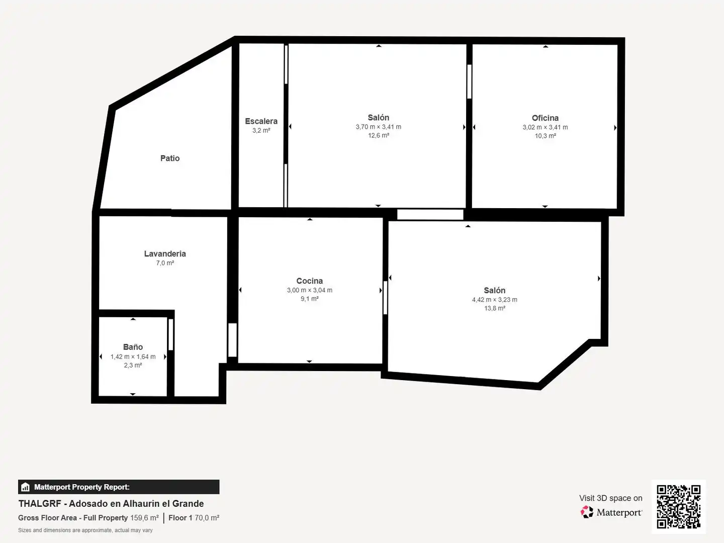 Casa adosada en venta en Centro
