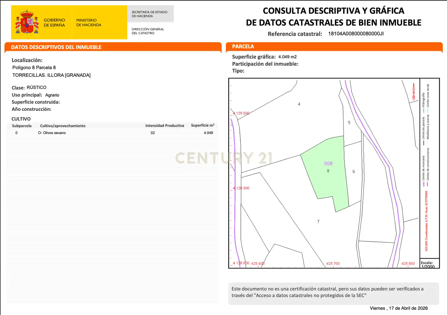 Rustikales Grundstück zum Verkauf in 8536+FQ Algarra sales, Spain, imagen 15