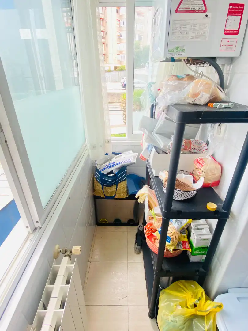Cocina de Piso en venta en Santander con Calefacción, Parquet y Amueblado