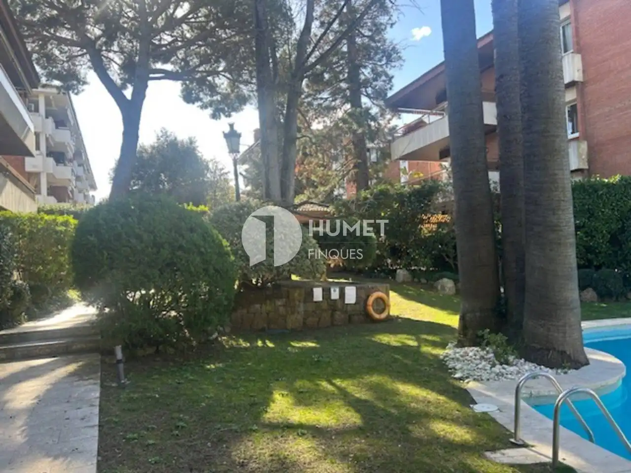 Garden of Flat for sale in Sant Cugat del Vallès  with Air Conditioner, Heating and Private garden