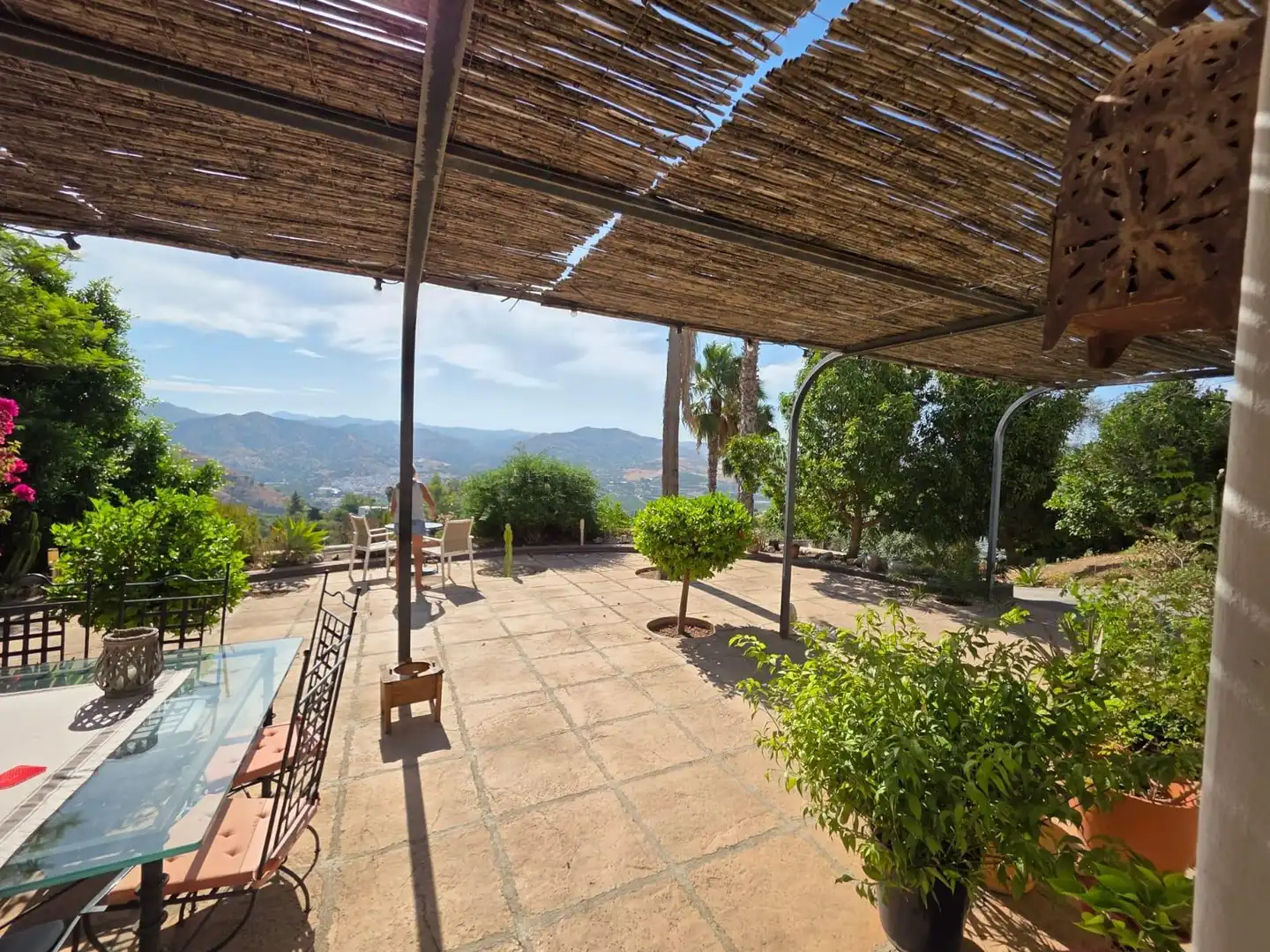 Terrassa de Finca rústica en venda en Álora amb Aire condicionat, Calefacció i Terrassa