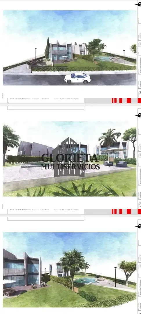 Jardín de Casa o chalet en venta en Vigo  con Terraza, Piscina y Balcón