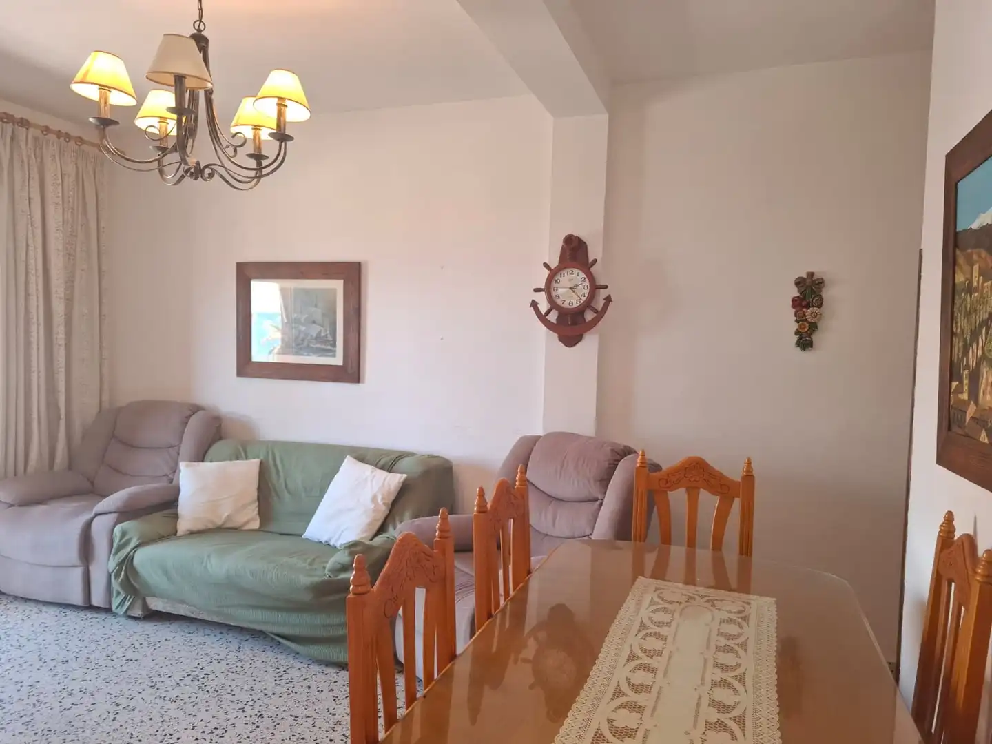 Wohnzimmer von Wohnung zum Verkauf in Torrenueva Costa mit Terrasse und Möbliert