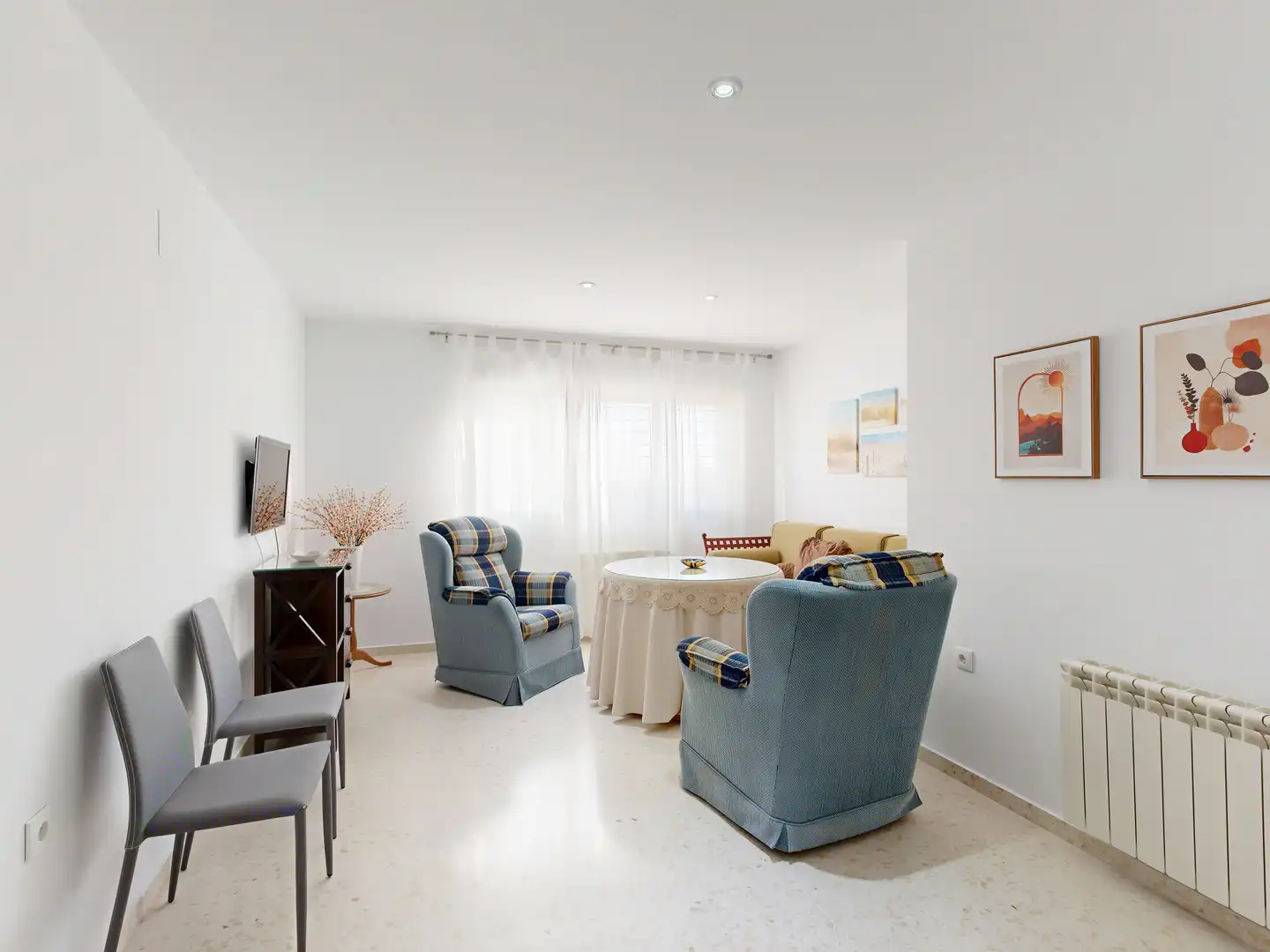 Sala d'estar de Apartament en venda en La Cañada