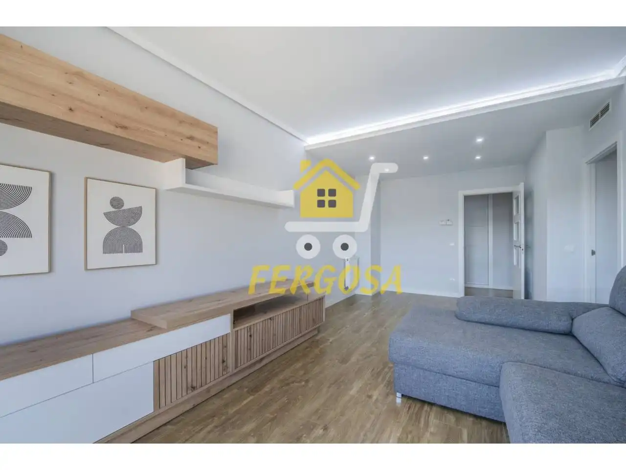 Sala de estar de Piso en venta en Navalcarnero con Aire acondicionado, Calefacción y Piscina comunitaria