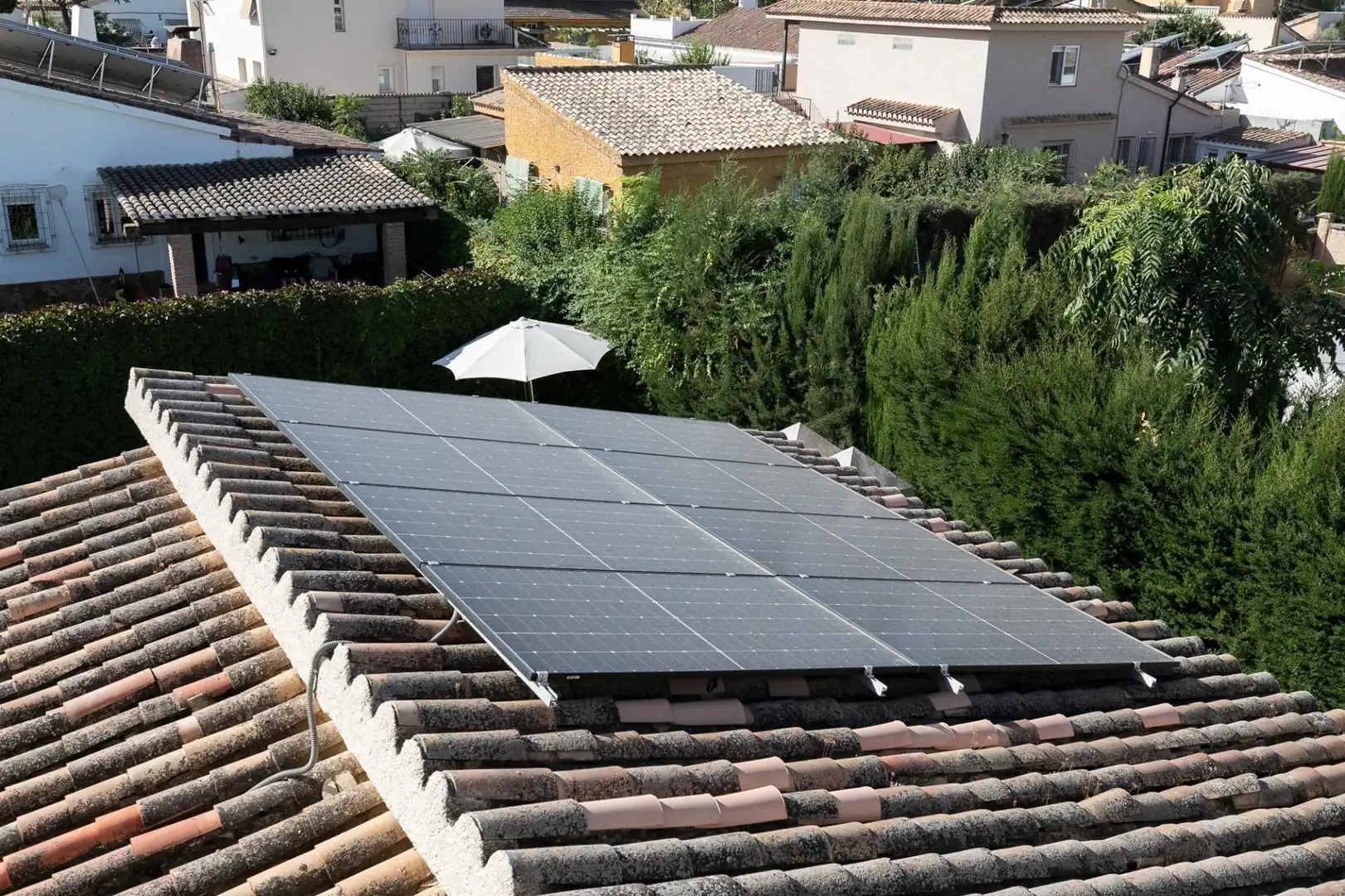 Garden of Houses for sale in Churriana de la Vega  with Private garden, Terrace and Swimming Pool