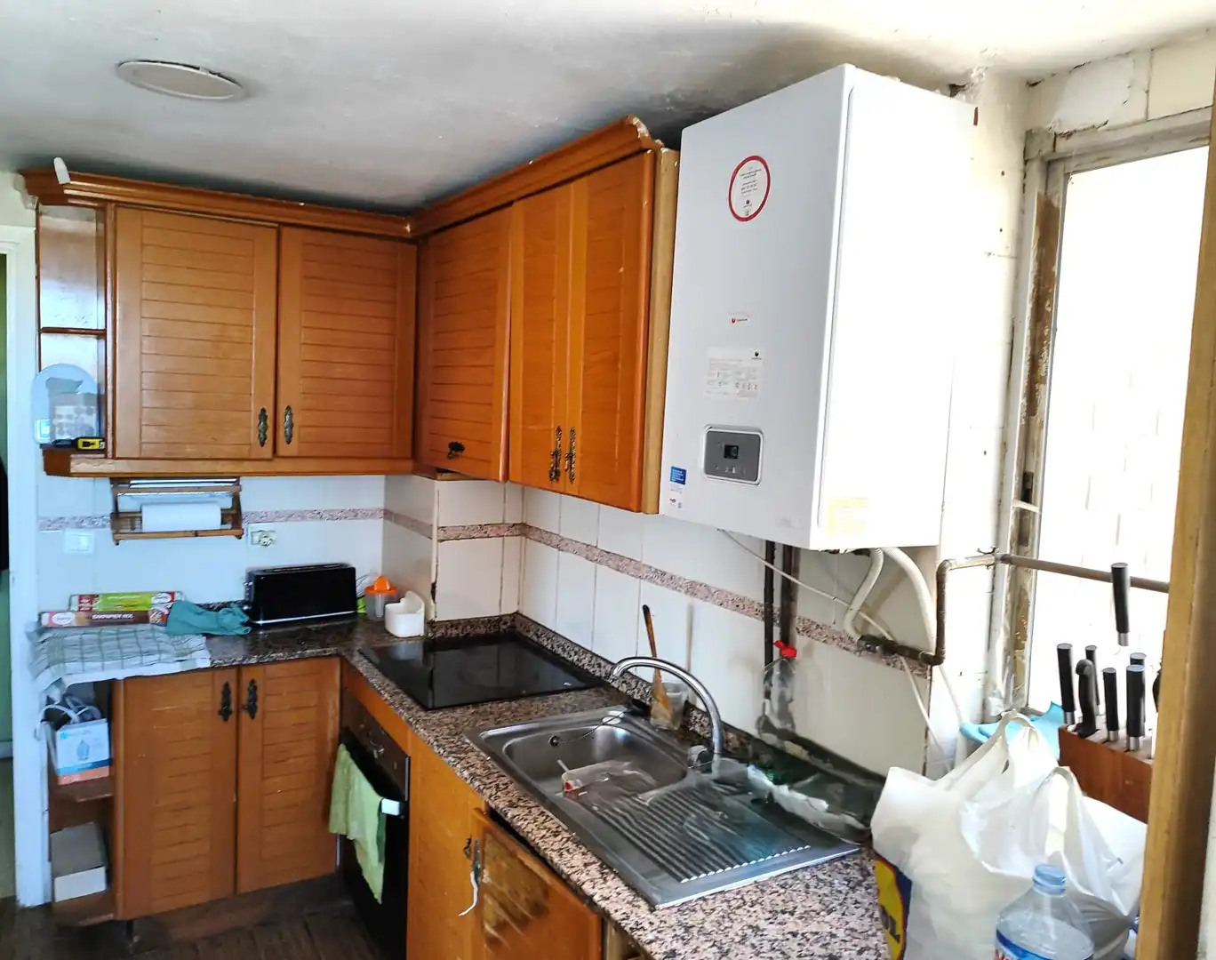 Cuina de Pis en venda en Alicante / Alacant amb Calefacció, Moblat i Balcó