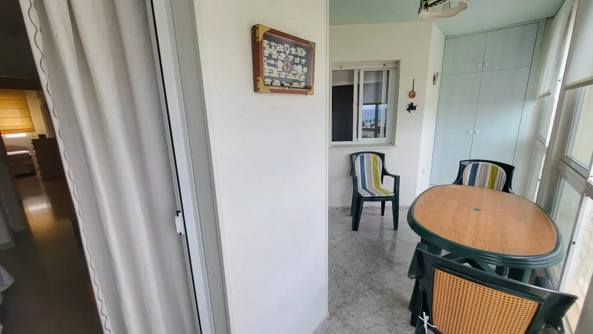 Balcony of Flat for sale in Rincón de la Victoria  with Terrace, Furnished and Washing machine