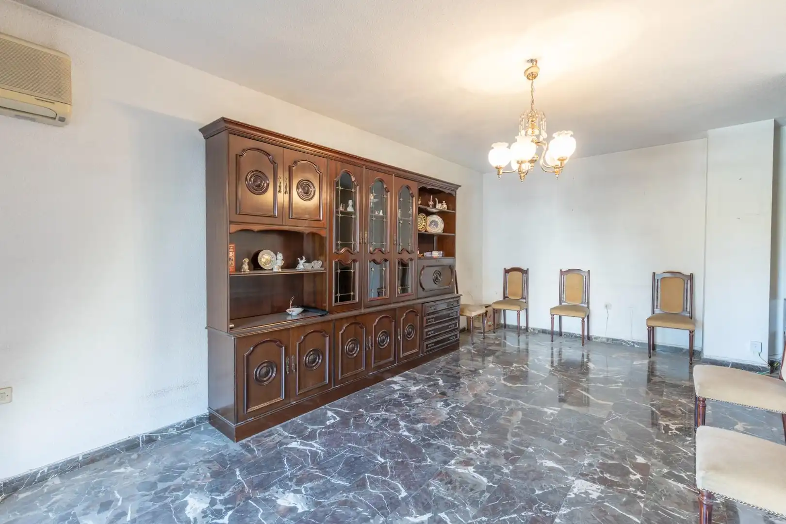 Dining room of Flat for sale in Granada  with Air Conditioner, Terrace and Balcony