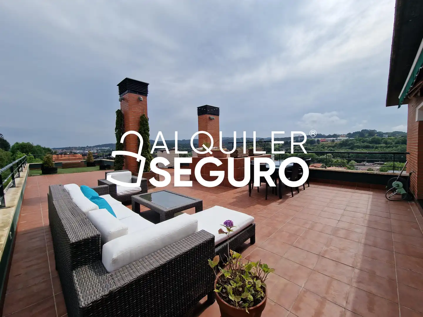 Terraza de Piso de alquiler en Getxo  con Calefacción, Terraza y Trastero