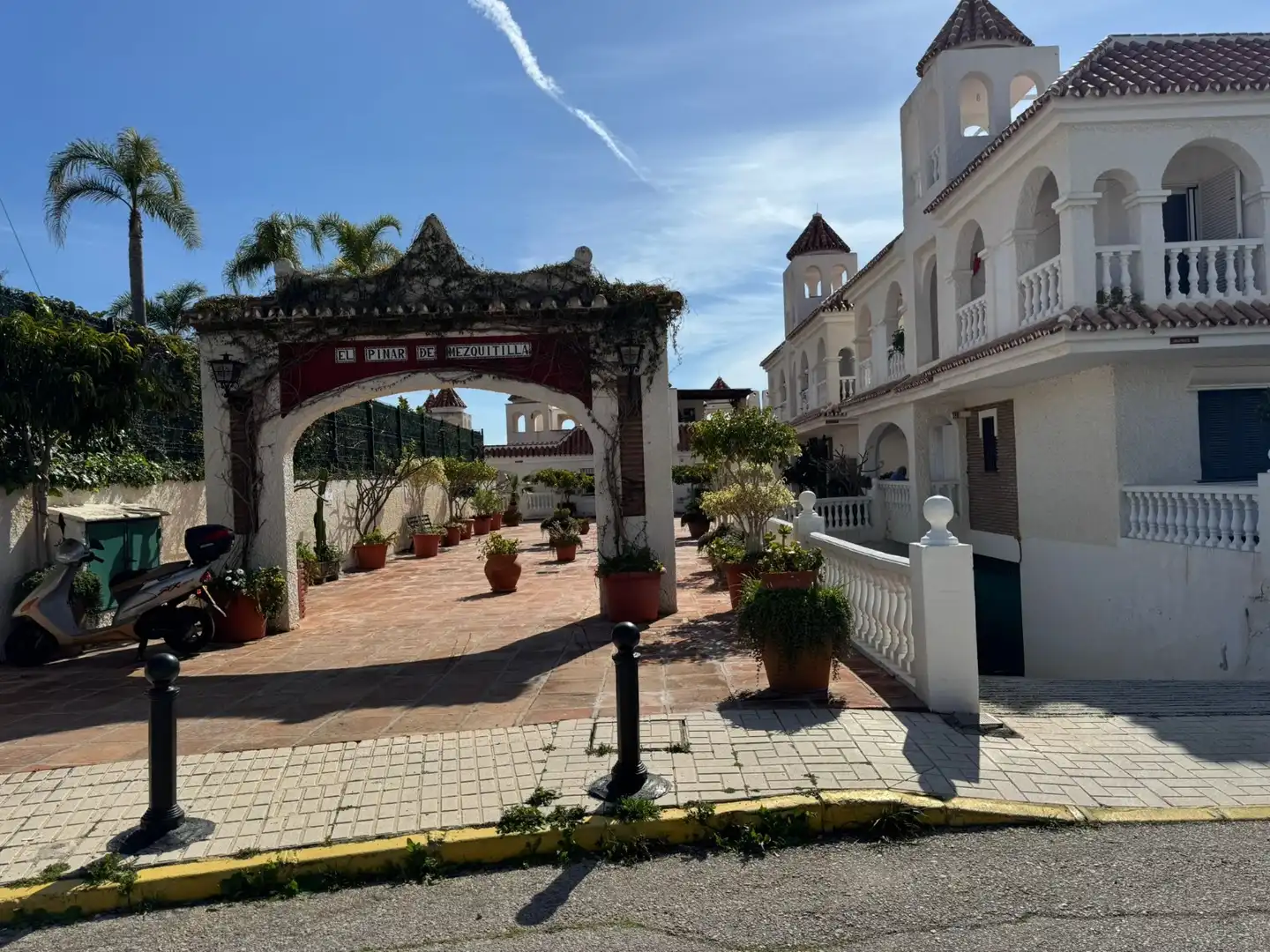 Vista exterior de Pis en venda en Vélez-Málaga amb Calefacció, Terrassa i Moblat
