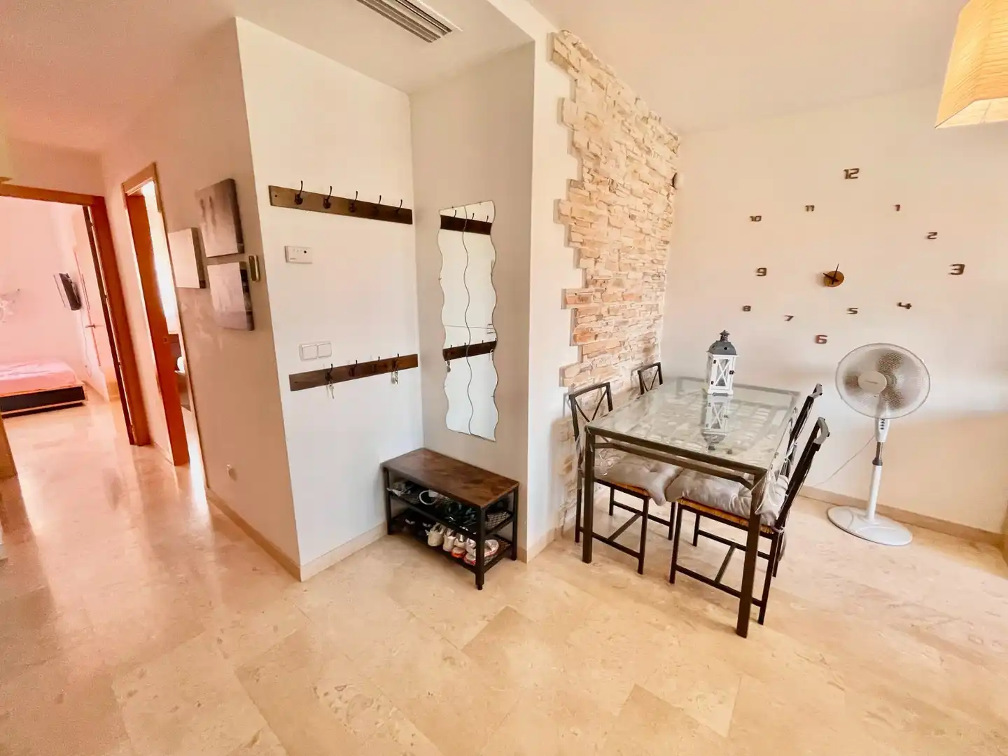 Esszimmer von Wohnungen zur Miete in Murcia mit Heizung, Terrasse und Schwimmbad