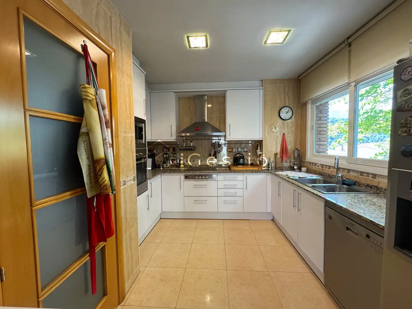 Cocina de Casa adosada en venta en Castellbell i el Vilar con Aire acondicionado, Calefacción y Jardín privado