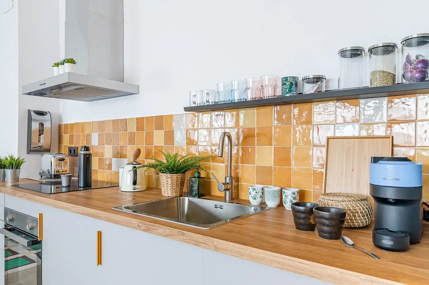 Cuina de Apartament en venda en Madrid amb Aire condicionat, Calefacció i Moblat