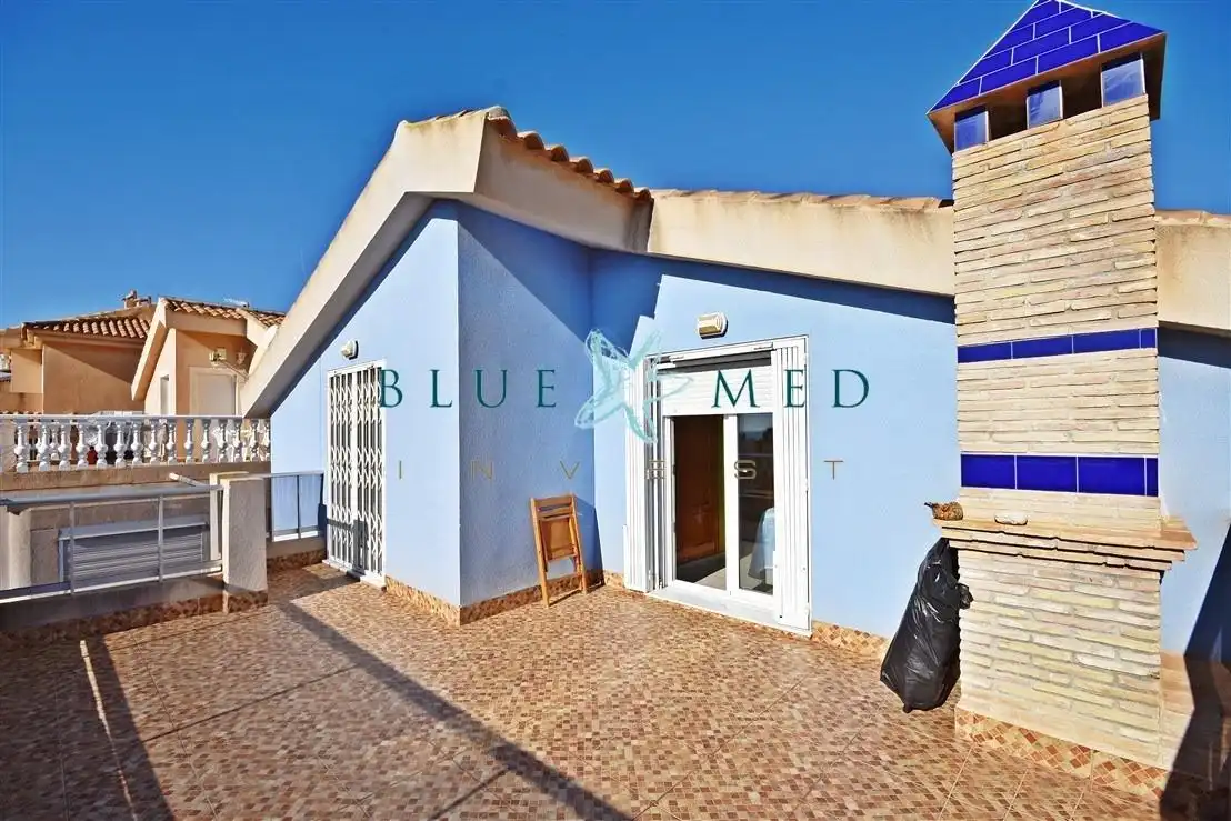 Vista exterior de Casa o chalet en venta en Mazarrón con Aire acondicionado, Calefacción y Jardín privado